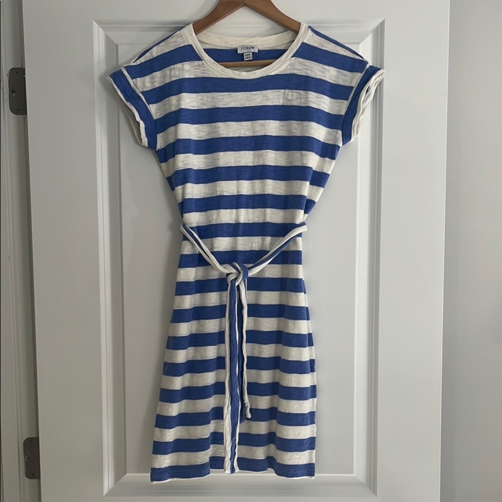 J.Crew Striped Shirt Dress